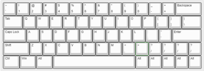 Keybox Keyboard Positioning Plate Poron Foam Keyboard Silent Foam For Mechanical Keyboard 60 Layout 61 63 Layout: Left 64 Layout