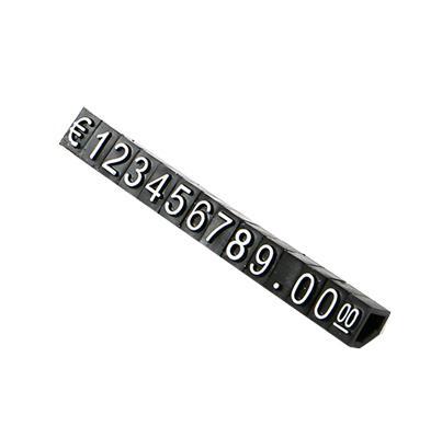 360 würfel Weiß Auf Schwarz Einstellbar Preis Anzeige Tag Label Einzelhandel Shop Digit Cube Stick Für Kleidung Schmuck Preis display: 4