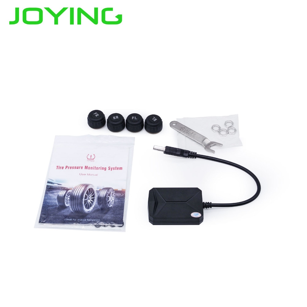 JOYING USB Auto TPMS Reifendruck Monitor Alarm System Bausatz für Android DVD Stereo Multimedia Spieler Auto Sicherheit Alarm Systeme