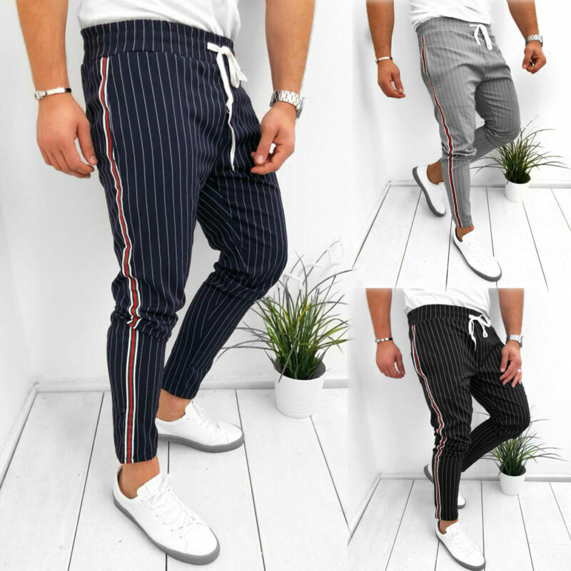 Pantalones de chándal ajustados para hombre, para correr, gimnasio, culturismo