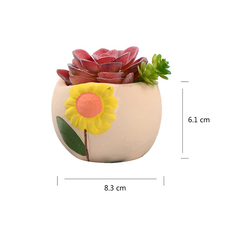 Nicole Beton Mallen Bloempot Mal Voor Succulenten Handgemaakte Cement Pen Holder Tool: SH0314