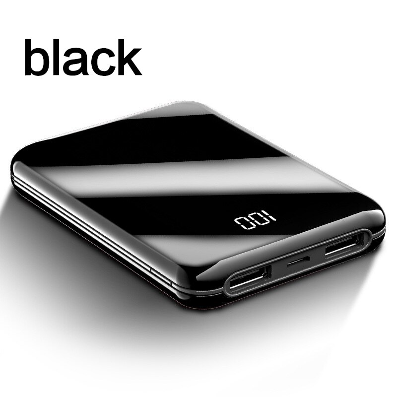 20000 mAh Power Bank Quick Charge Dual USB Schnelle 20000 mAh Power Für Xiaomi Tragbare Ladegerät Externe Batterie Pack