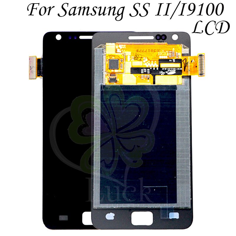 4.3 ''A CRISTALLI LIQUIDI per samsung galassia S2 i9100 GT-i9100 Schermo LCD tocco schermo Digitizer assemblaggio di Ricambio per samsung s2 i9100 lcd