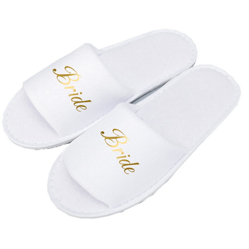 Batas de dama de honor de la novia, bata de seda satinada para boda, de , albornoz blanco: slipper bride / one size XL