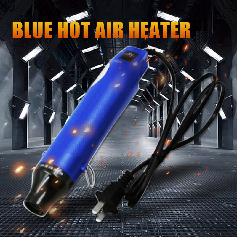 1PC Blue Air Heater Multi-Purpose 110V 300W Air Blower Industrial Electric Stable Ceramic Heater DIY Hand Tools