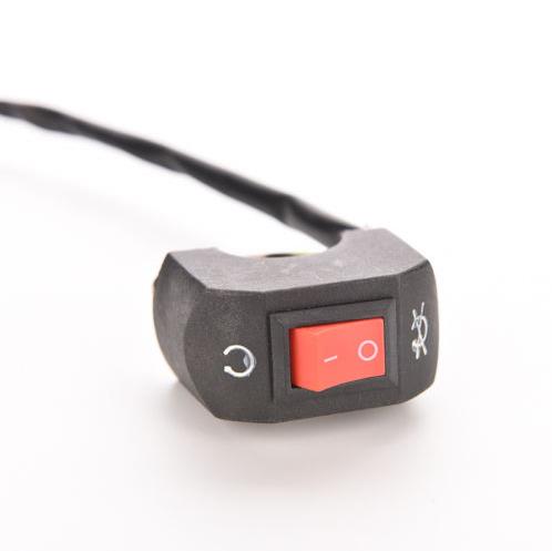 Handlebar Switches ON/OFF Button Connector Motorbike Accessories push button switch Motorcycle Switches Bullet Connector