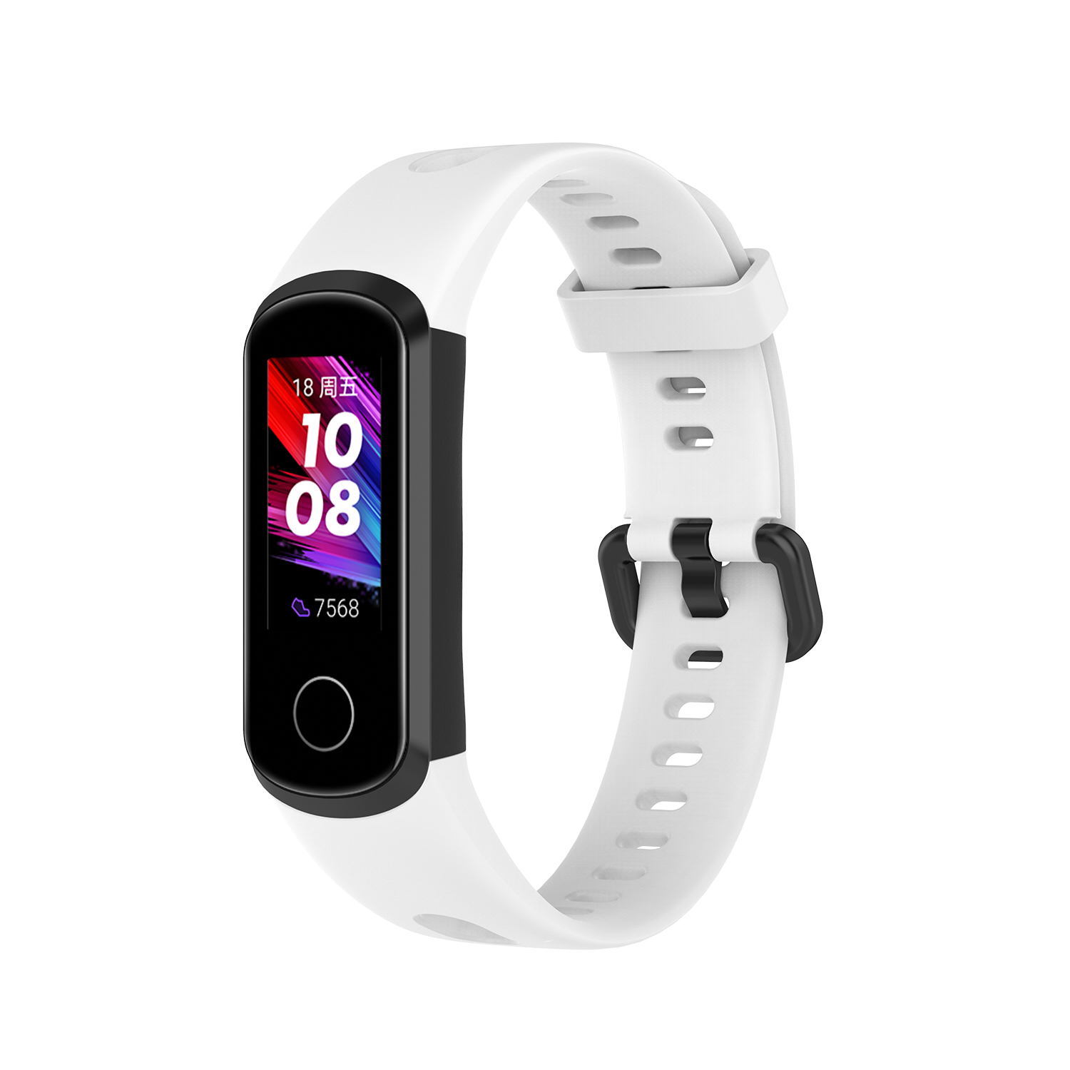 Miękki Sport silikonowy pasek na rękę wymiana Watch Band dla HUAWEI Band 4 / Honor Band 5i opaski klamra inteligentny zegarek akcesoria: A / For Huawei Honor5i