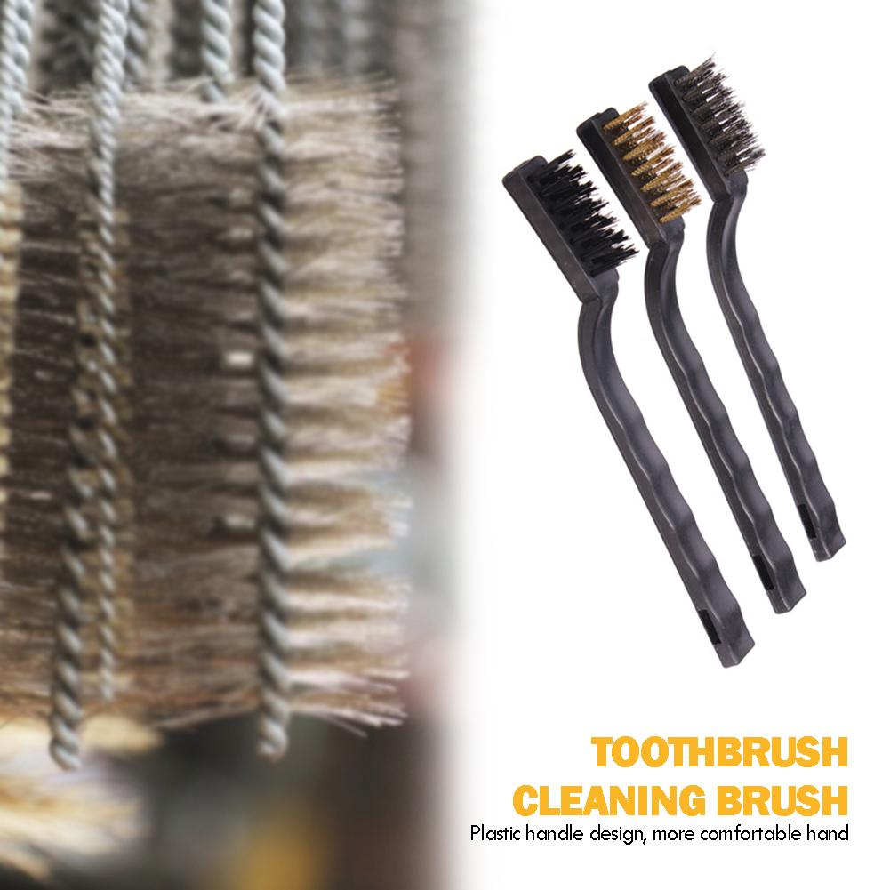 3/6/10 stuks roestvrijstalen draadborstels, borstels voor polijsten, reinigingsborstels, slijpmachines, roterende multifunctionele handgereedschappen