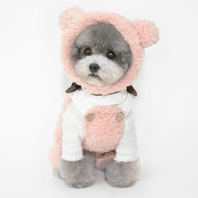 Bonnet en peluche pour chien et chat, chapeau mignon, accessoires de Costume pour animaux de compagnie, , de petit à grand