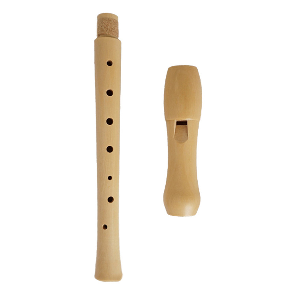 8 Holes Wooden Soprano Flute Woodwind Musical Instruments for Flutes Student Beginner Performance