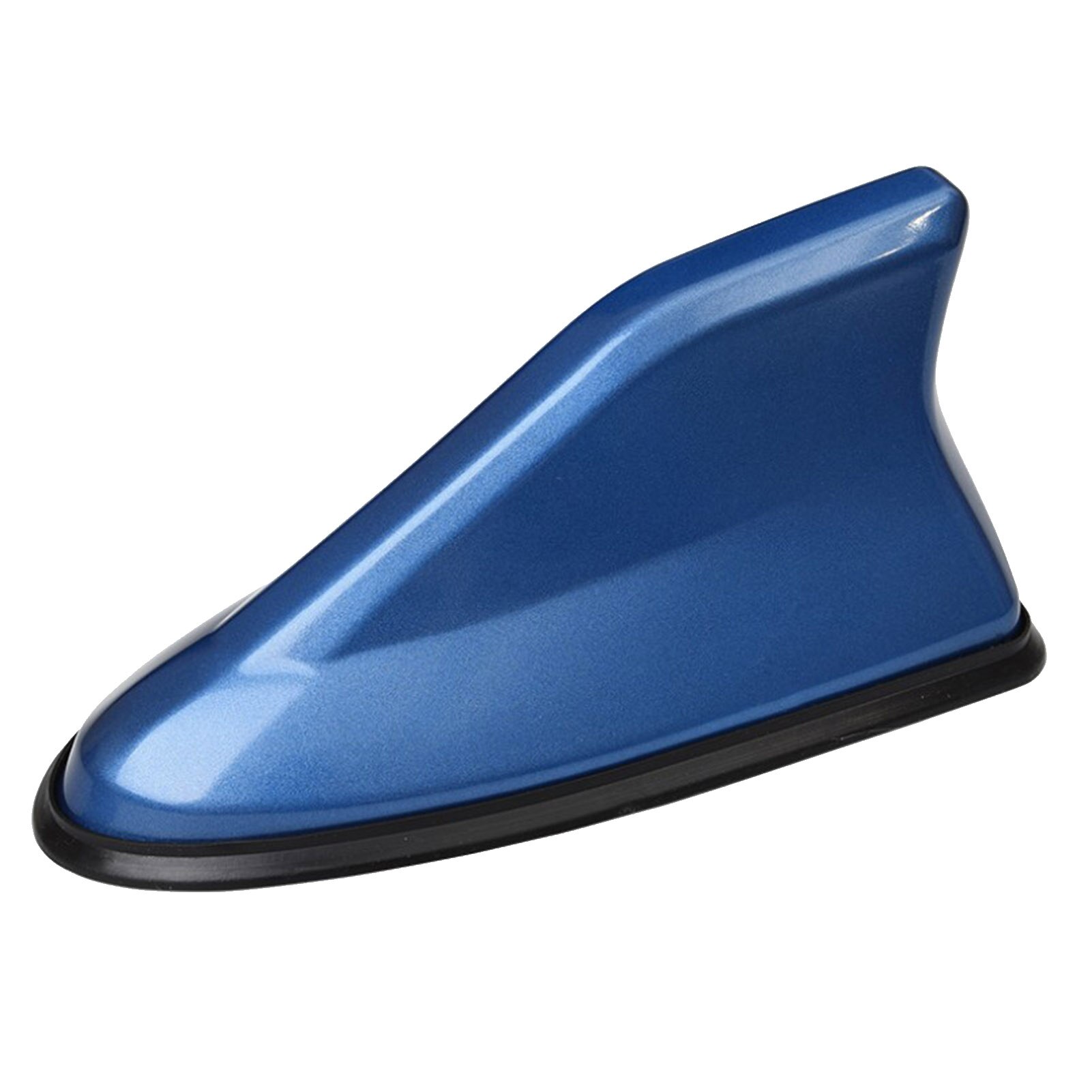 Car Shark Fin Antenna Second-generation Shark Fin Signal Antenna Radio Signal Line Car Antenna Modification Car Accessories: Blue