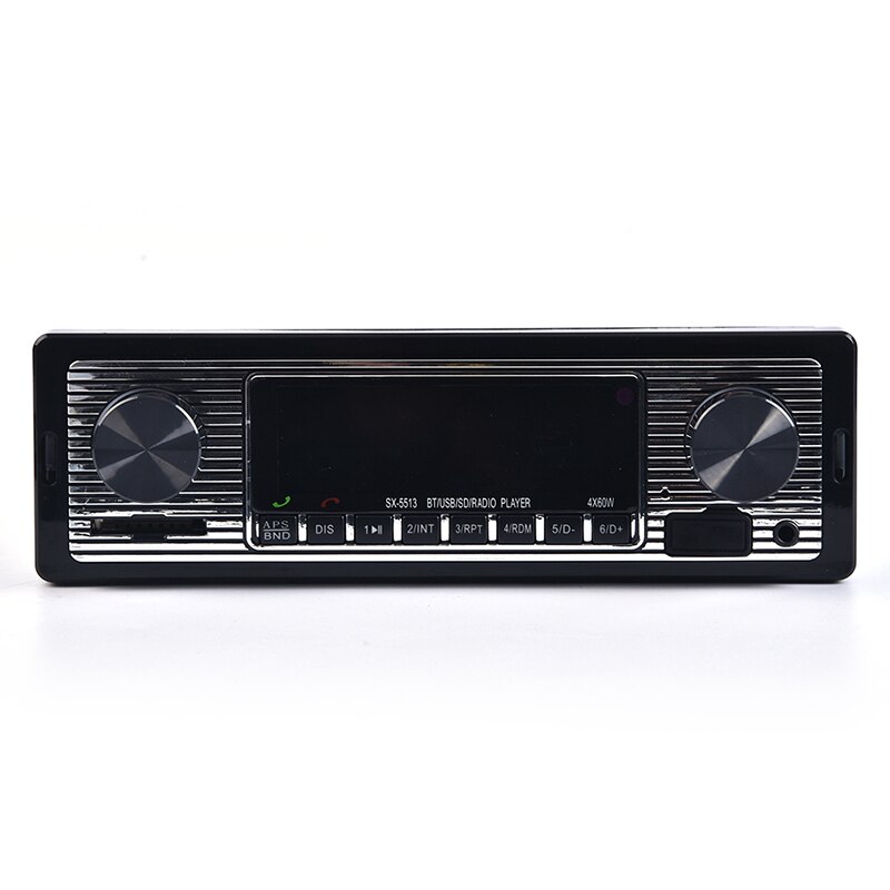 Bluetooth Retro Car Radio MP3 Player Stereo USB AUX Classic Car Stereo-Audio