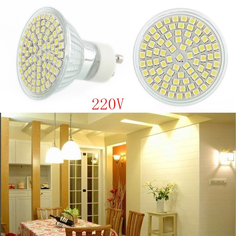 LED Lamp Warm Wit SMD GU10 Licht Lamp Spotlight Thuis Kantoor 60 Winkels Spot Decoratieve Verlichting 120 °