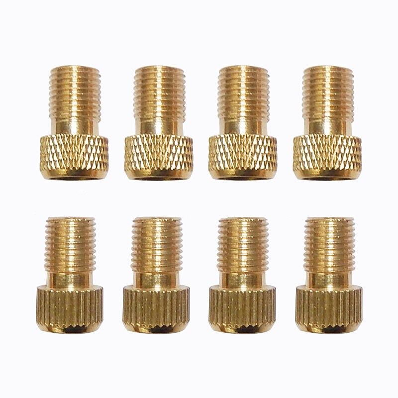 Valve Adapter Pomp Zet Presta Aan Schrader Koper Valve Adapter Wielen Gaspijp Buis Tool Fiets Accessoires