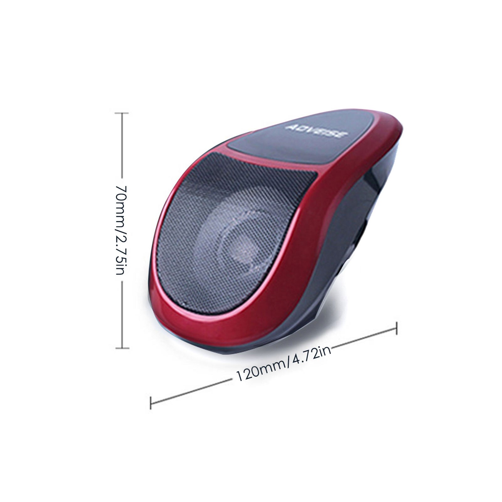 Motorcycle Bluetooth Speaker Built-in Audio Amplifier Waterproof Stereo FM Radio MP3 Player U Disk Scooter Motorcycle Speaker