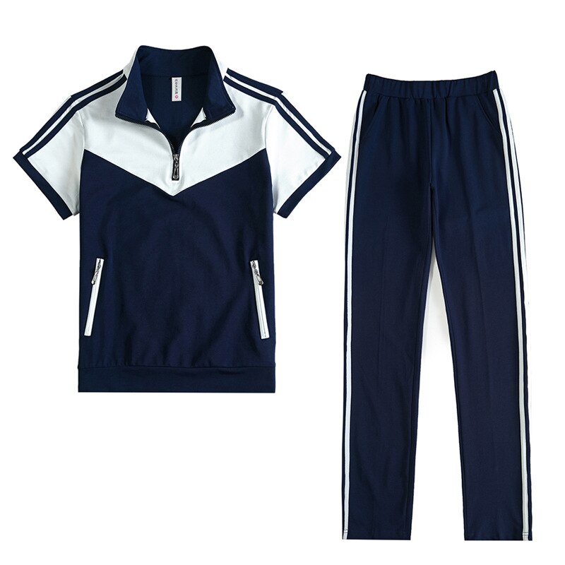 Zomer dames sportpak trainingspak katoen snel drogend sweatshirt + joggingbroek joggingbroek trainingsoutfit casual hardloopset sportkleding