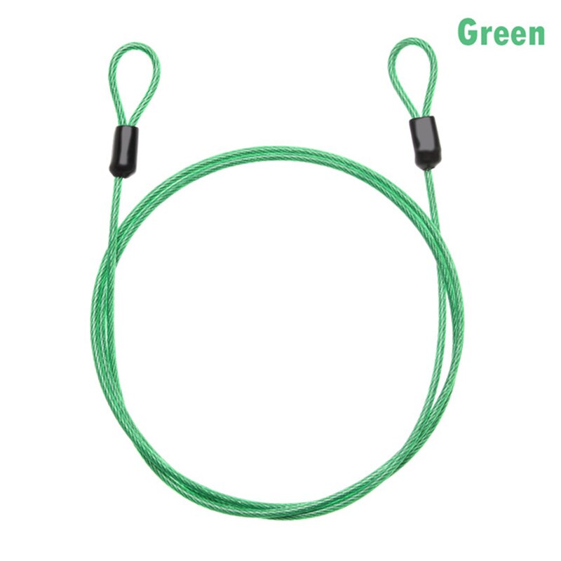 Universal Garage Door Lock Handle Cable Latch Steel Rope Wire Cord Repair Spares Mini Security Braided Steel Cable Luggage Lock: A