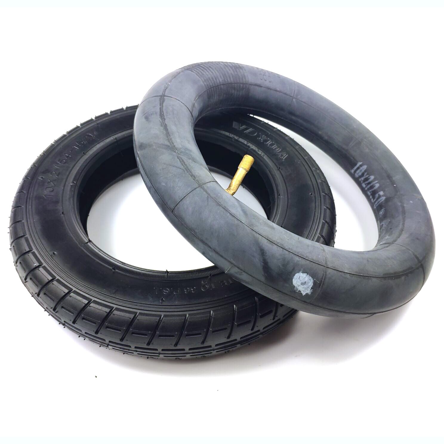 10x2 (54-152) Tire 10x2 Inner Tube Outer Tyre 10 Inch Wheel Tyre for Electric Scooter Children&#39;s Bicycle Baby Carriage Parts: inner and outer tire