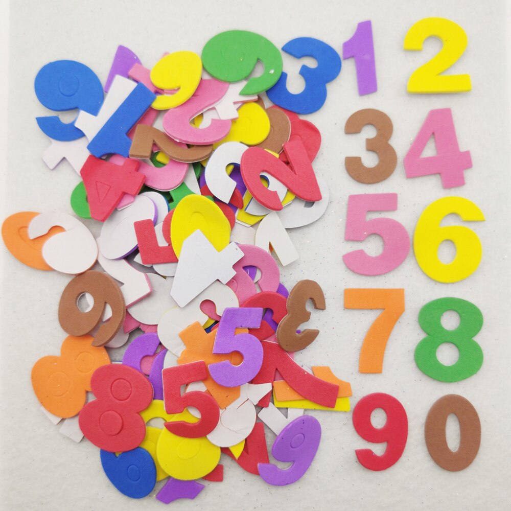 3cm 0-9 Arabic Numbers Non Woven Felt Fabric Polye... – Grandado