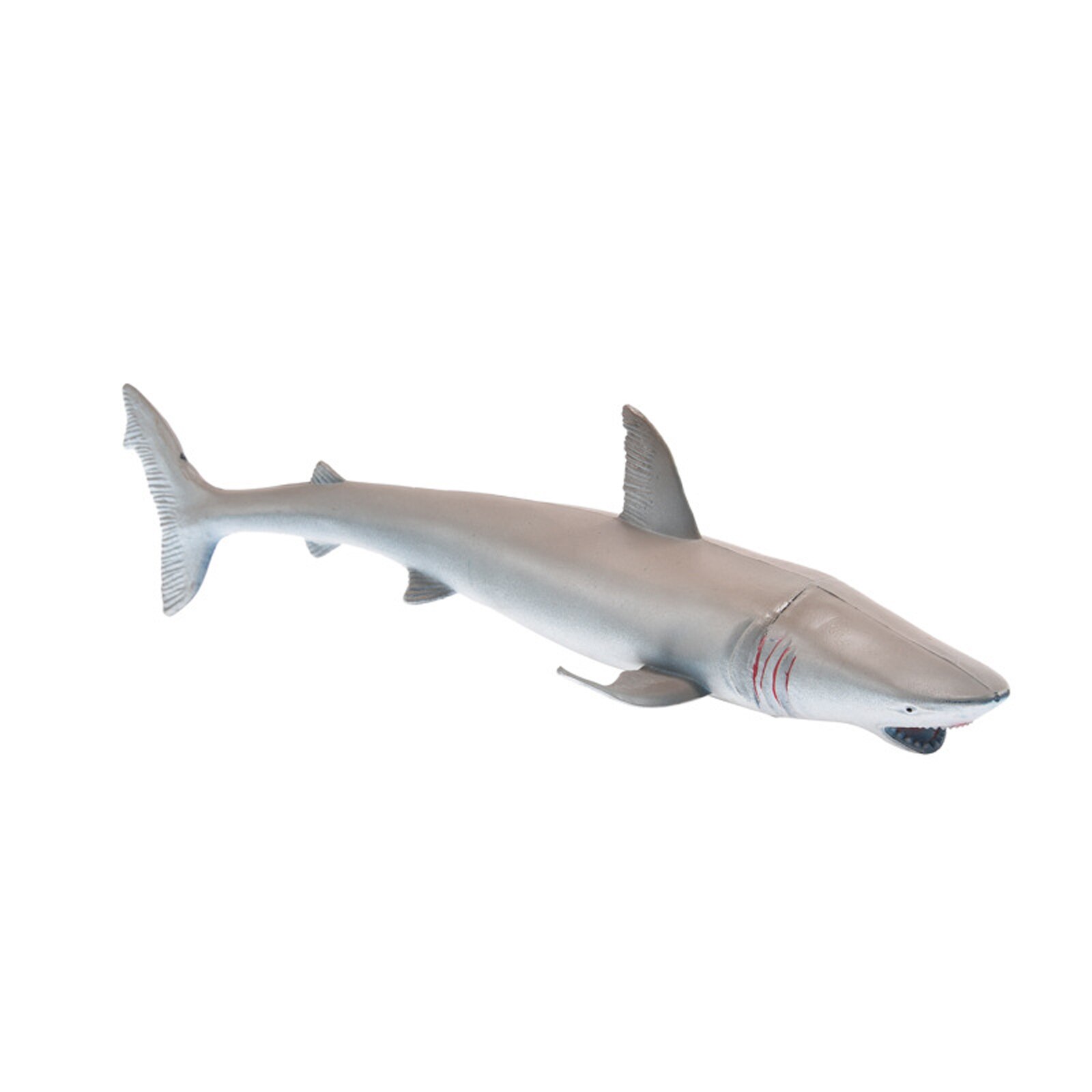 Simulation Shark Toy Vinyl Animals Figures Educational Resource Aquarium Model Accessory: Gray