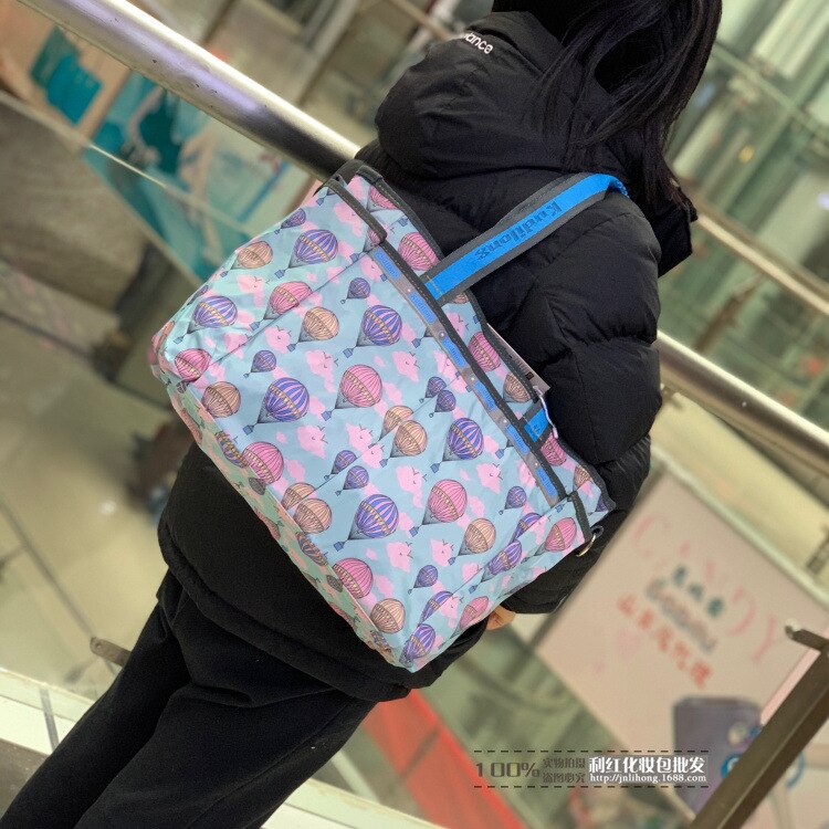 Fiore stampato Pieghevole Borsa Da Viaggio impermeabile Dei Bagagli del Duffle Sacchetto di Casual Borsoni Grande Week-End Viaggio Turistico Borsa: Arancione