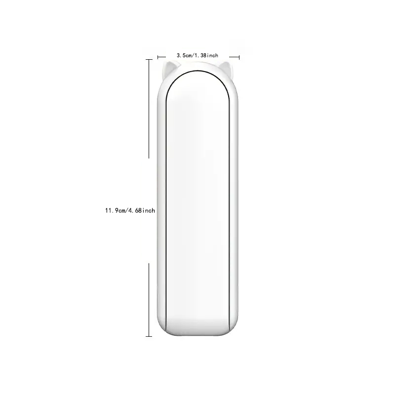 Neuer tragbarer kleiner Handventilator, tragbar, , Mini, drei Geschwindigkeiten, verstellbar, einfarbig, zum Aufladen kleiner Ventilator