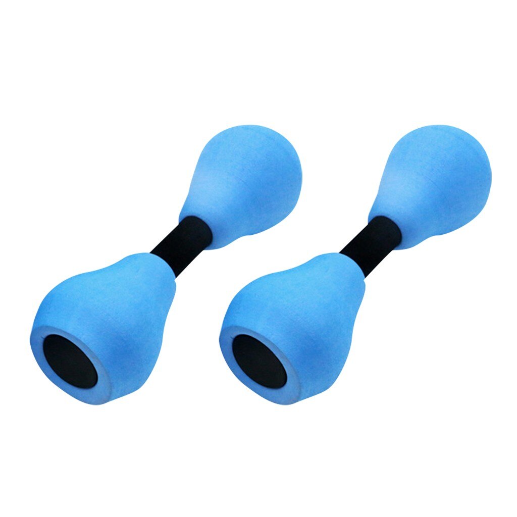 2PCS Water Floating Dumbbell Aerobics Unisex Water Yoga Fitness Dumbbell Automatic Float Aquatic Barbell Swimming Equipment#2