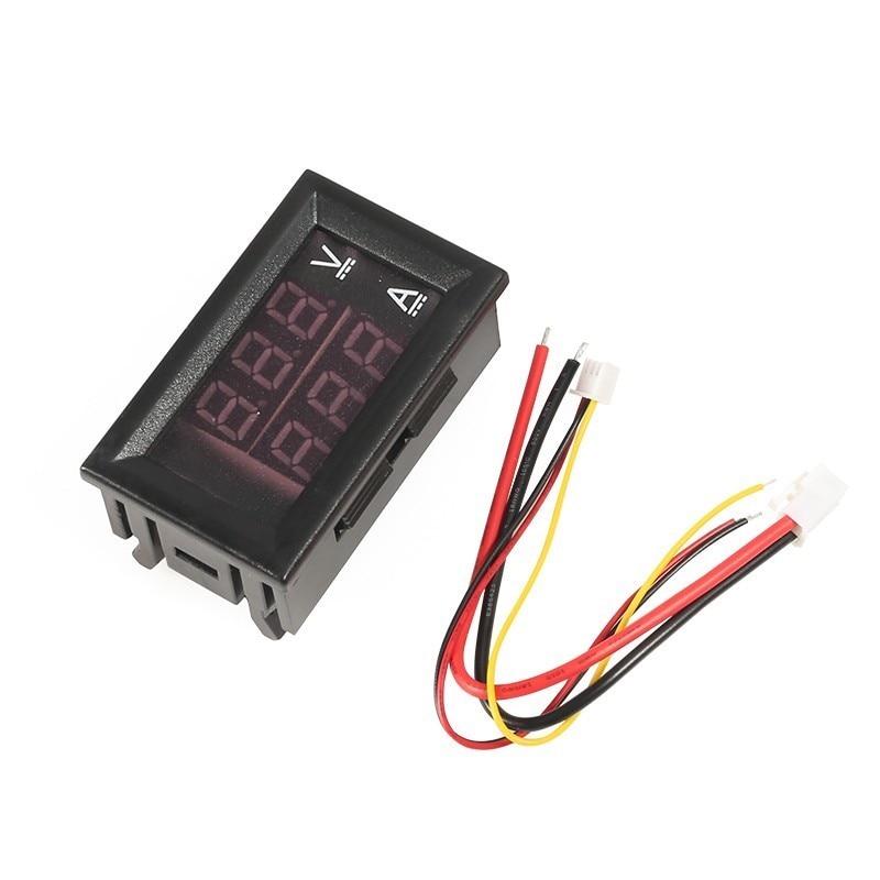 DC0-100V 10A 50A 100A Digital Voltmeter Amperemeter 2 in1 Multimeter 12 V/24 V Spannung Ampere Meter Volt Ampere Messgerät Tafel Dual Anzeige