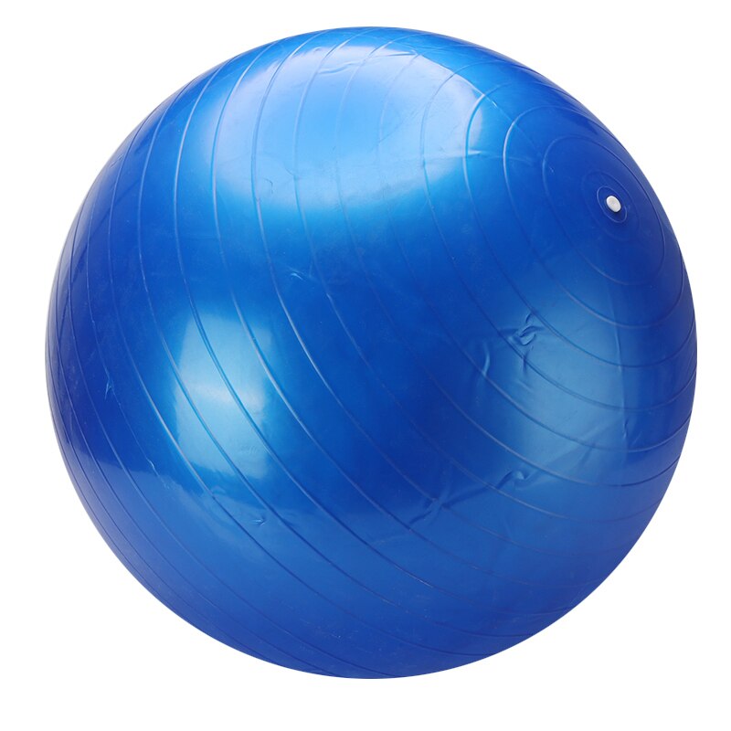 75cm Yoga Balls Pilates Fitness Gym Stability Balance Massage Ball with Pump Workout Massage Ball For Gym Home Fitness Tool: Blue