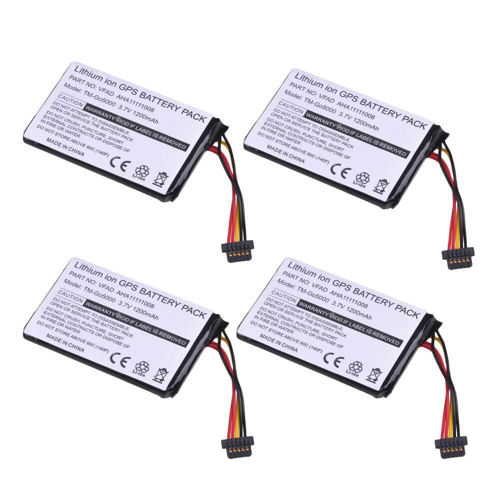 Batería Para Batería de GPS AHA11111008 VFAD, TomTom 4FL50 4FL60 Go 5000 GO 5100 Go 6000 GO 6100 PRO TRUCK 525