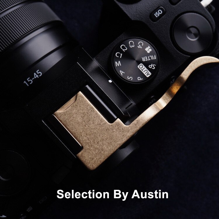 Duimsteun Duim Grip Shoe Cover Voor Fuji XS10 X S10 Fujifilm Metalen Gemaakt: brass