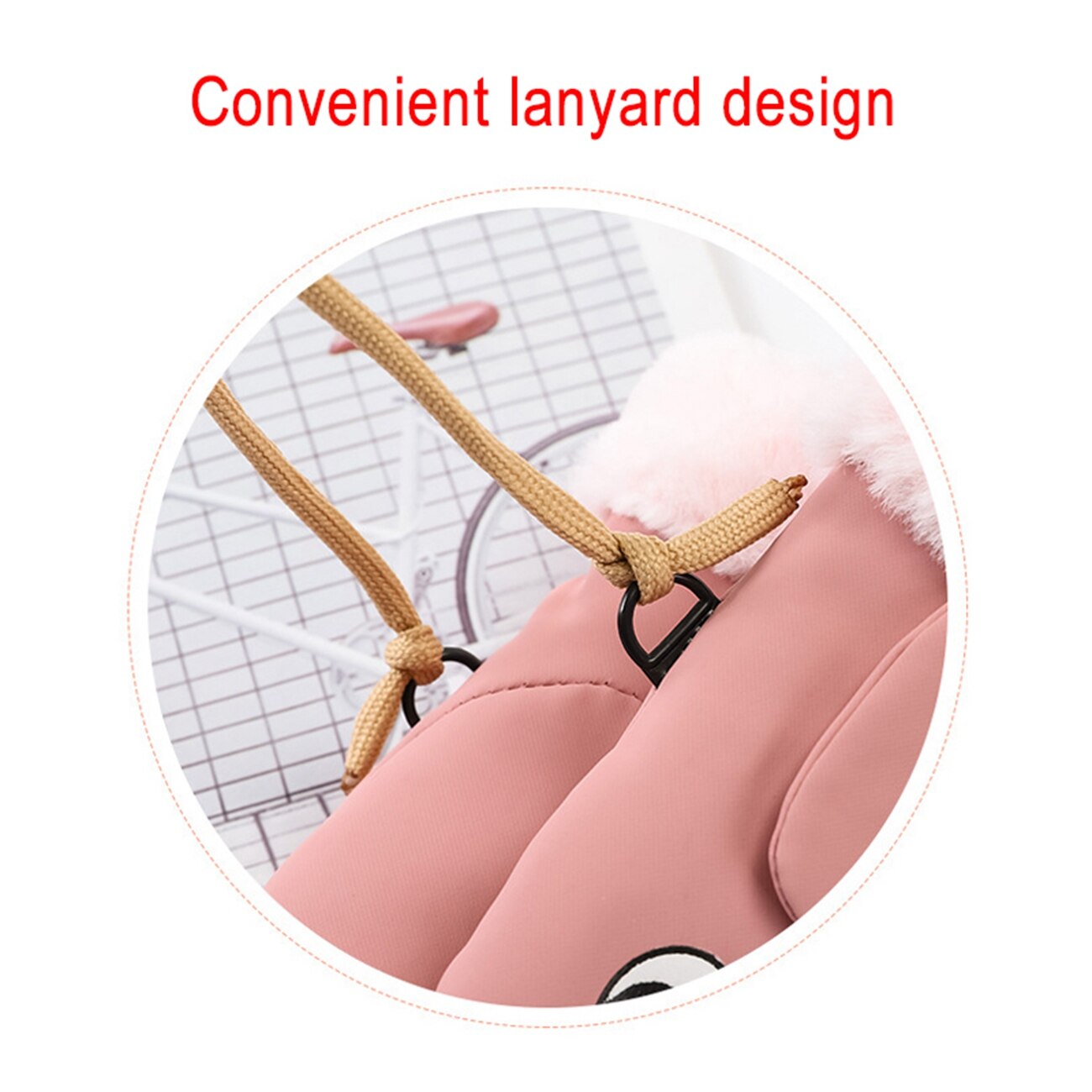 1 Paar Cartoon Kids Ski Wanten Handschoenen Waterdicht Warm Thicken Sneeuw Handschoenen Voor Winter Outdoor Activiteiten