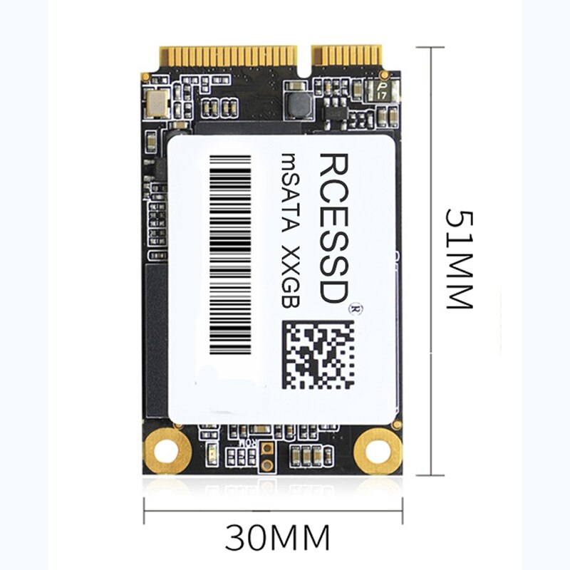 RCESSD MSATA SSD 240GB Solid State Drive Internal High Speed 5Gbps Hard Drive Disk SATA SSD for Notebook Laptop