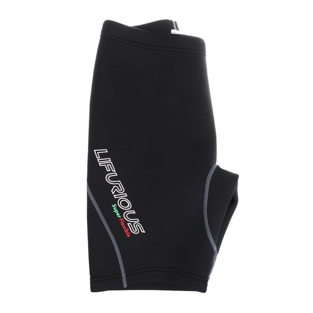 2mm neopren mænds våddragt shorts super stretch vinter svømning badetøj sort sml xl