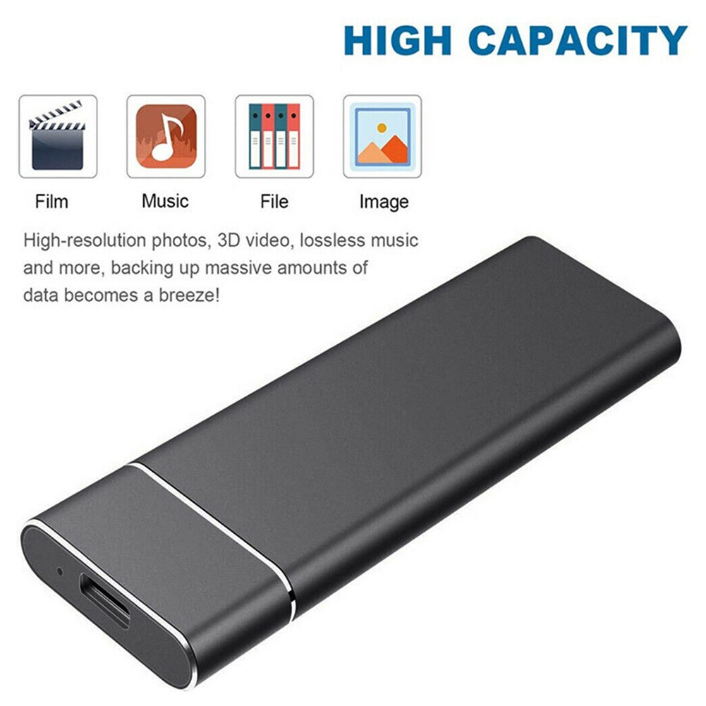 Draagbare Ssd Externe Harde Schijf 32Gb 128Gb 256Gb Ssd USB3.1 Type-C Externe Moblie Solid State drive Schijf Voor Desktop Laptop Pc
