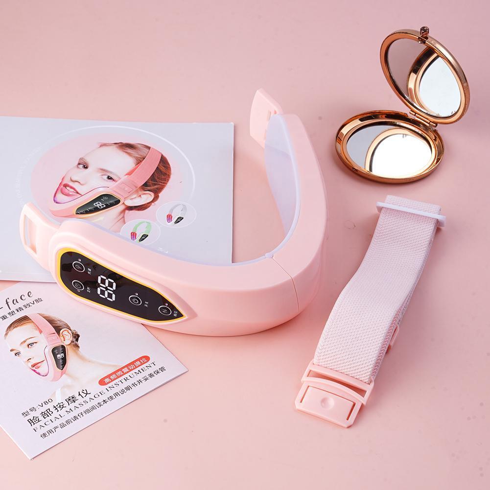 Lifting Device Led Photon Therapy Slimming Double Vibration Ems Chin Massager Massager Lift Cheek Face V-shap V9e8