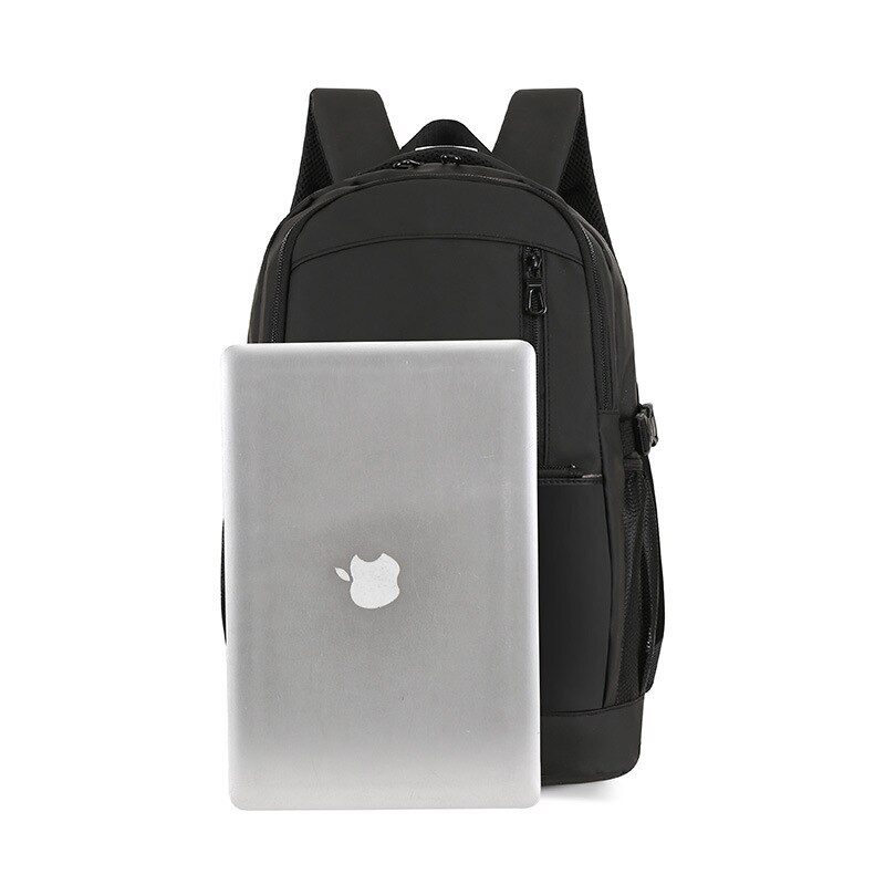 Large Capacity Men Backpack Laptop Black Casual University Student School Backpack