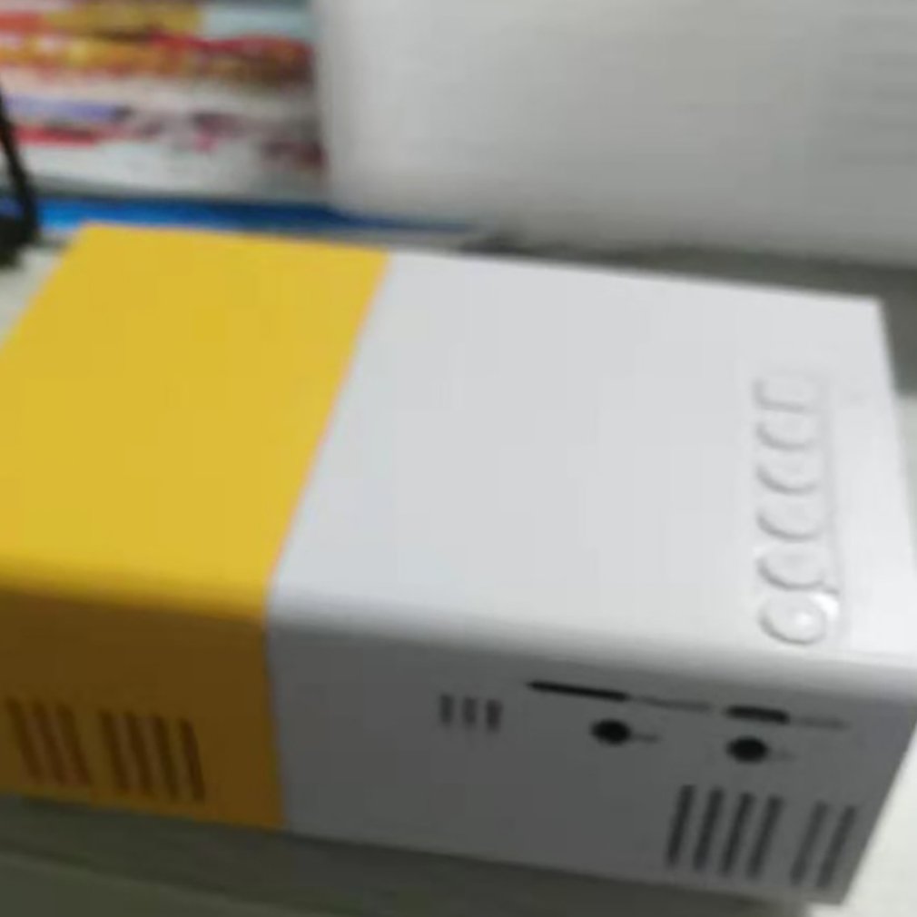Yg300 Mini Home Projector Support 3D High Definiton 1080P Handheld Mini Portable Usb Projector International Edition