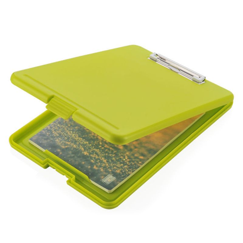 Candy Color A4 Plastic Clipboard Storage Box File Case Document File Folder Clipboard Office School Supplies C26