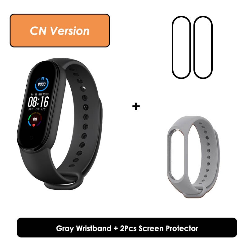 Newest Smart Watch Xiaomi Mi Band 5 Fitness Bracelet Miband 5 Remote Camera Function fitness Tracker Smart Band 5 Xiomi Watch 5: Set 8