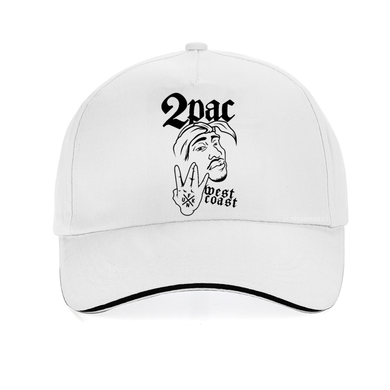 American Ripper Tupac 2pac berretto da Baseball Shakur Rapper hat Summer Rap 2pac cappelli per adolescenti cappello da papà Unisex cappellino Snapback