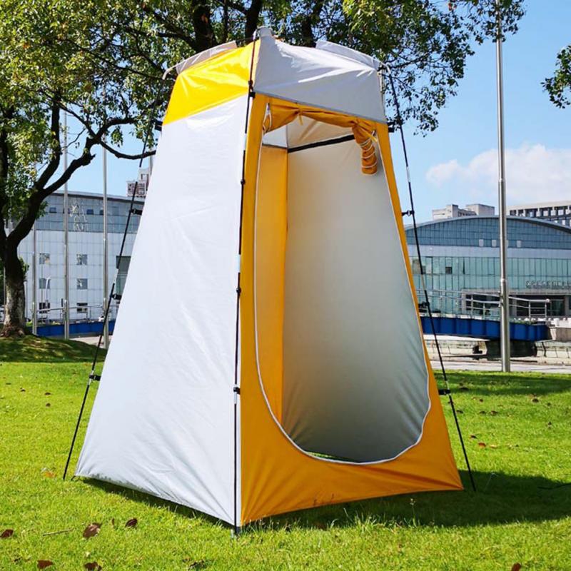 Tenda Spogliatoio Portatile - Rifugio Privacy - Doccia Esterna Traspirante per Spiaggia, Bici