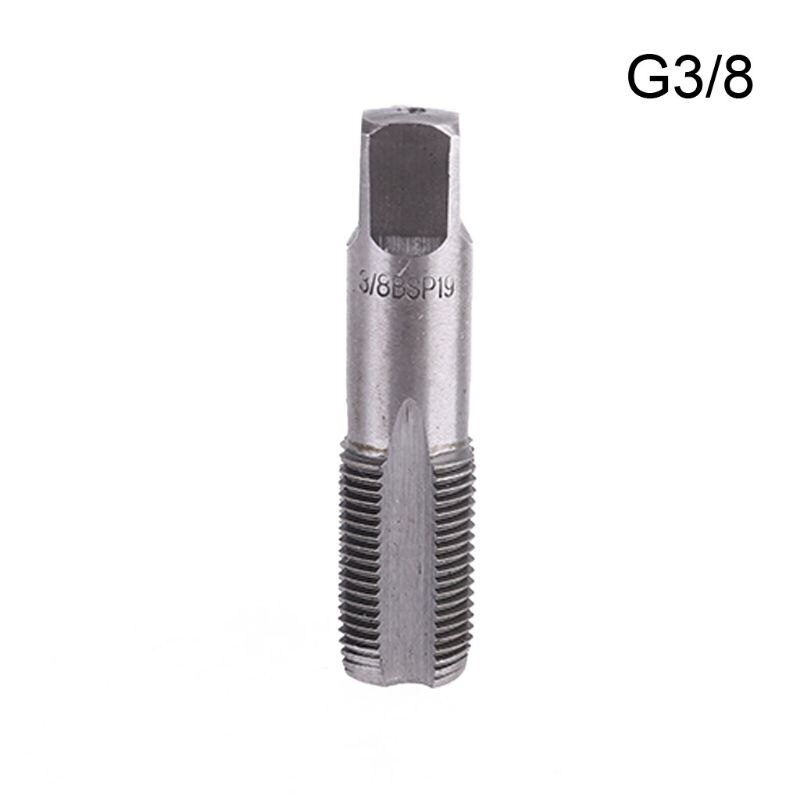 G1/8 g1/4 g3/8 g1/2 g3/4 55 astetta terästä g kierrehana lieriömäinen putken kierretappi penkkiporan kierteityskoneen tarvikkeet p: 1 aa 802212-3