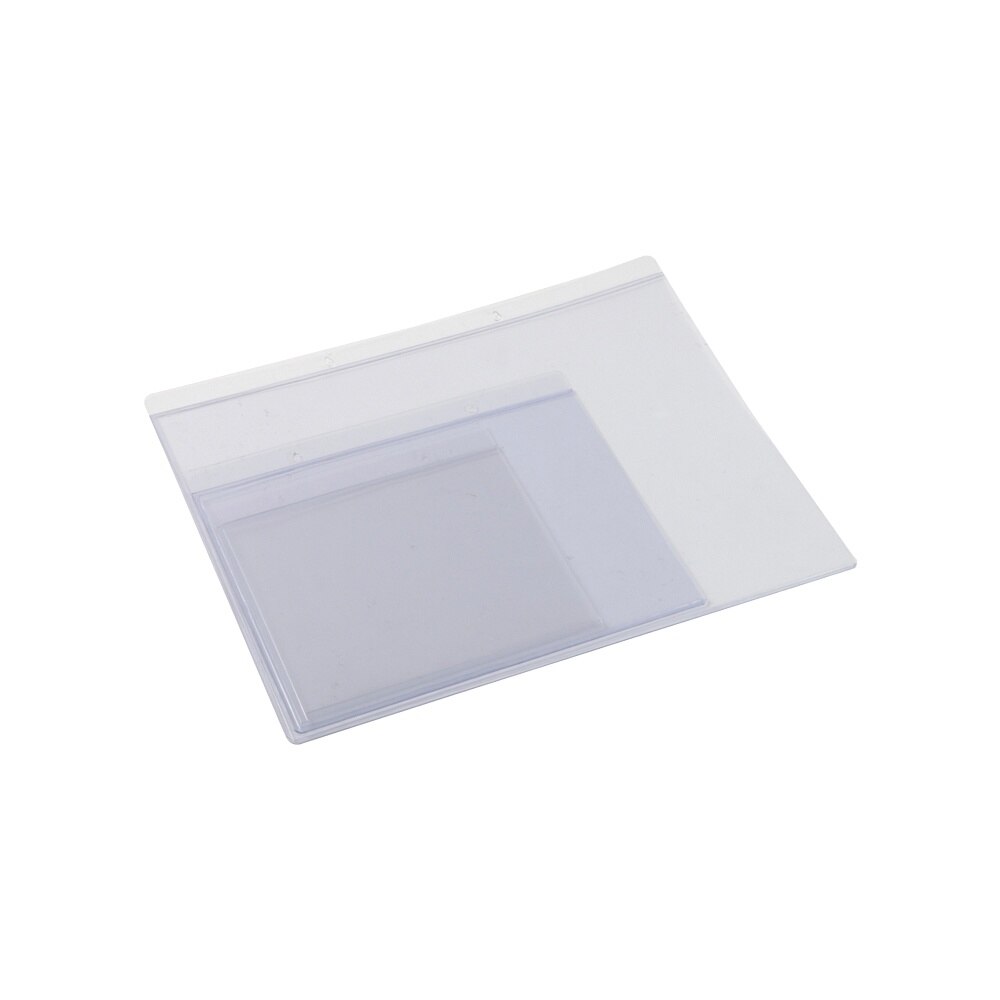 A4 Clear Vinyl Bestandsmap Pouch Muur Document Display Menu Cover Met Opknoping Gaten