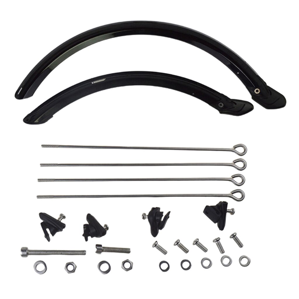 Juego de guardabarros para bicicleta plegable, sistema de frenos en V, 20 y 14 pulgadas: 20 Inch
