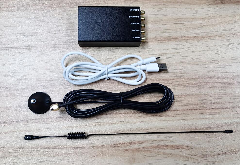 10kHz – 1GHz Msi2500 Msi001 Simplified RSP SDR Reciver Amateur Radio + Metal case: with USB Antenna