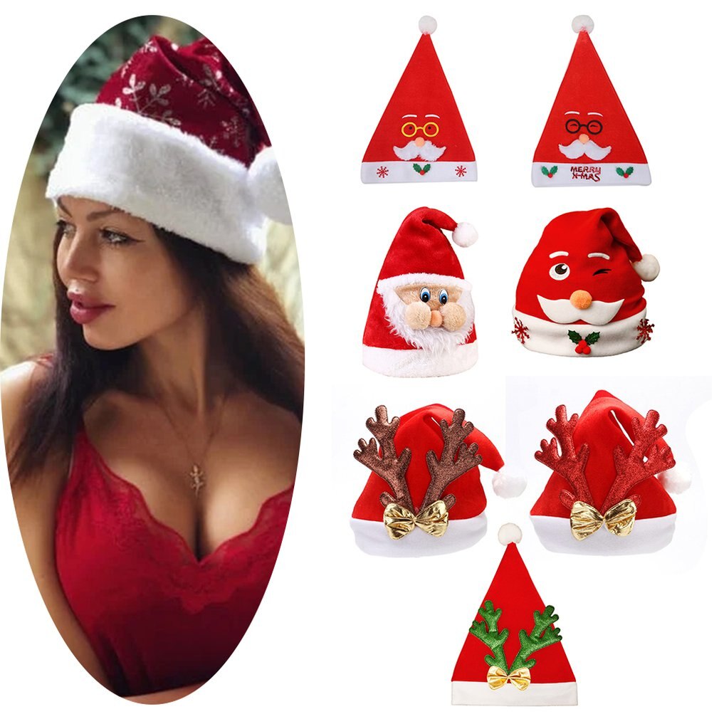 Christmas Decorations Christmas Hat Fancy Dress Cosplay Props Party Accessories Cartoon Christmas