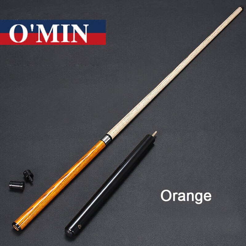 O'MIN Brand Break Cues Punch Jump Cue 13.8mm Tip Red Blue Orange Grey Color Made In China