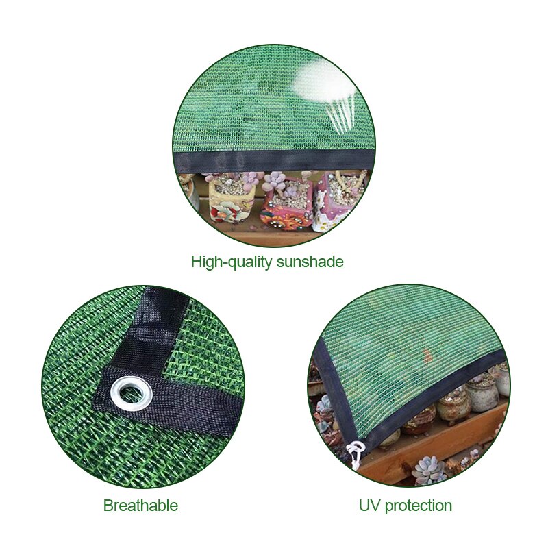 50-70% Sunblock Shade Cloth Cover For Plants Gardening Succulents Flowers Dedicated Shading Net