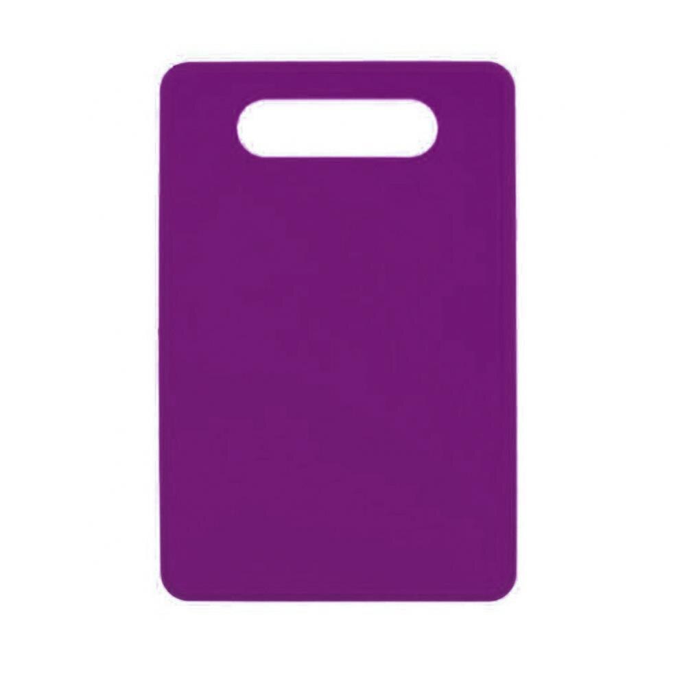 Board Non-slip Chopping Block Kitchen Solid Color Cutting Plate Cooking Tool: Purple